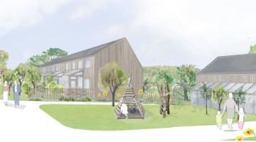 artist impression of housing development